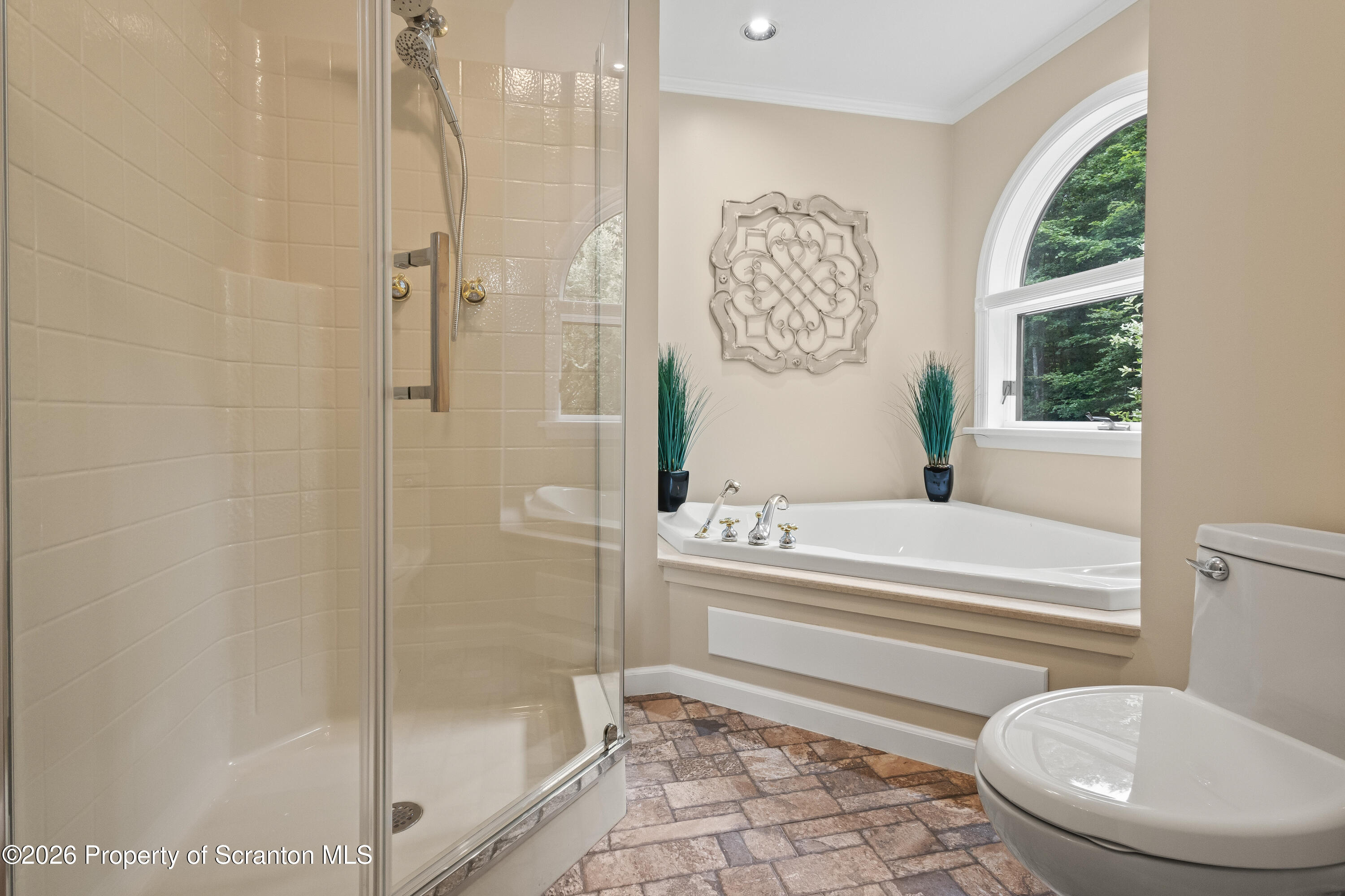 1225 Becks Crossing Road Moscow, PA 18444 - Photo 18 of 42 Primary Bathroom