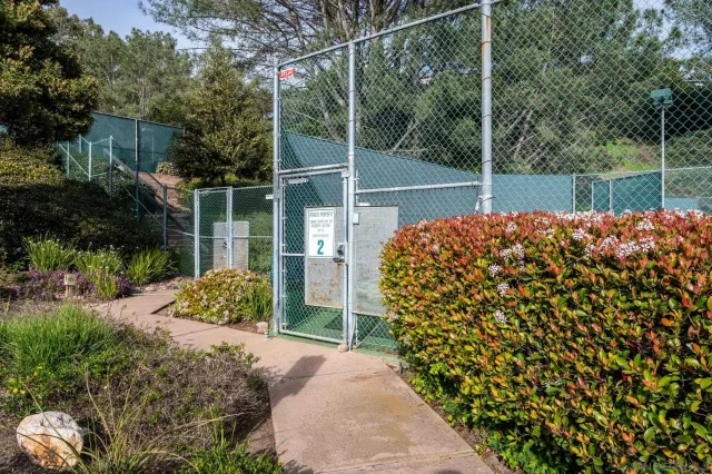 a view of a tennis court