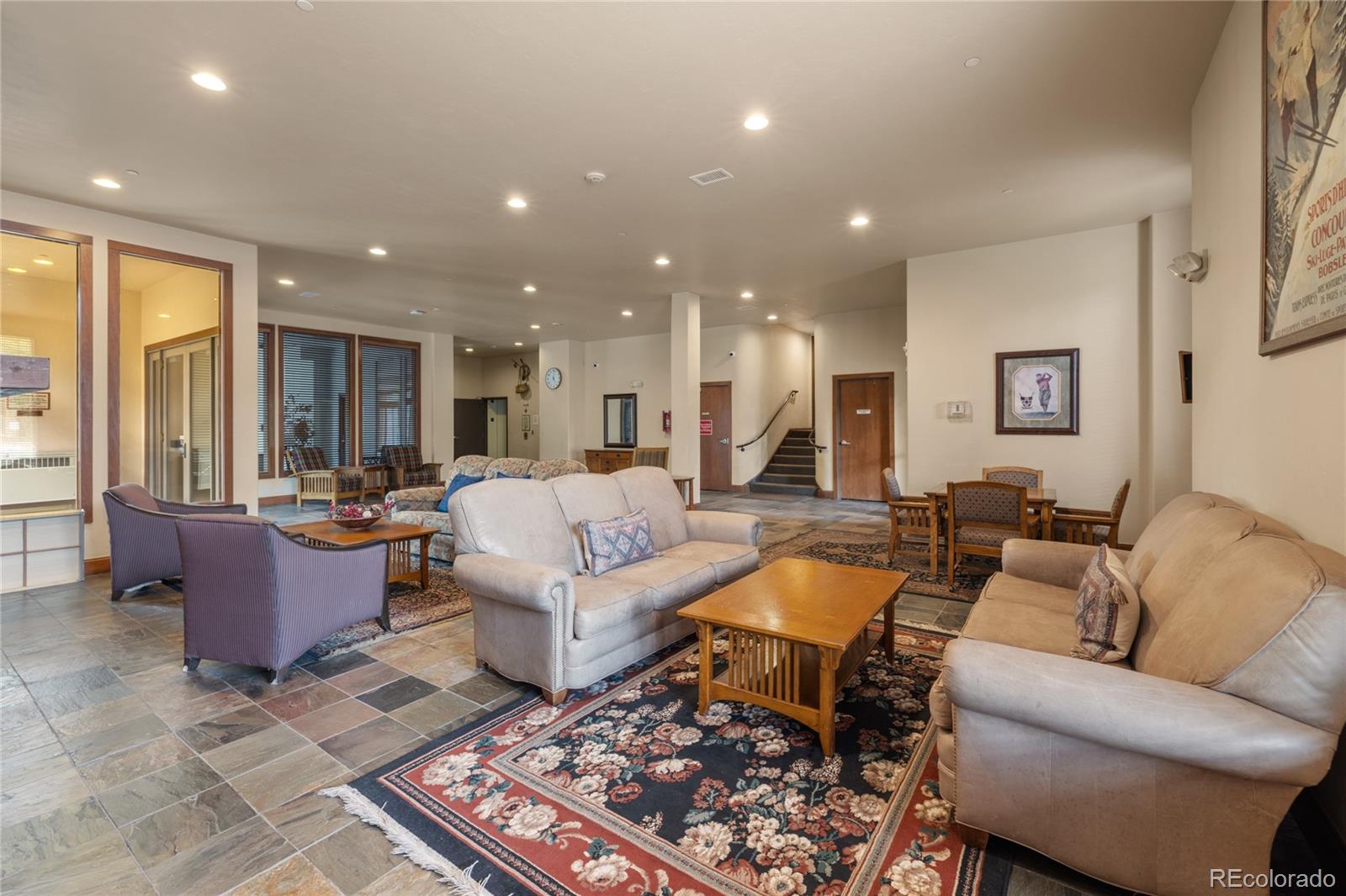 22787 Highway 6, Unit 209 Dillon, CO 80435 - Photo 34 of 49 a living room with furniture and a large window