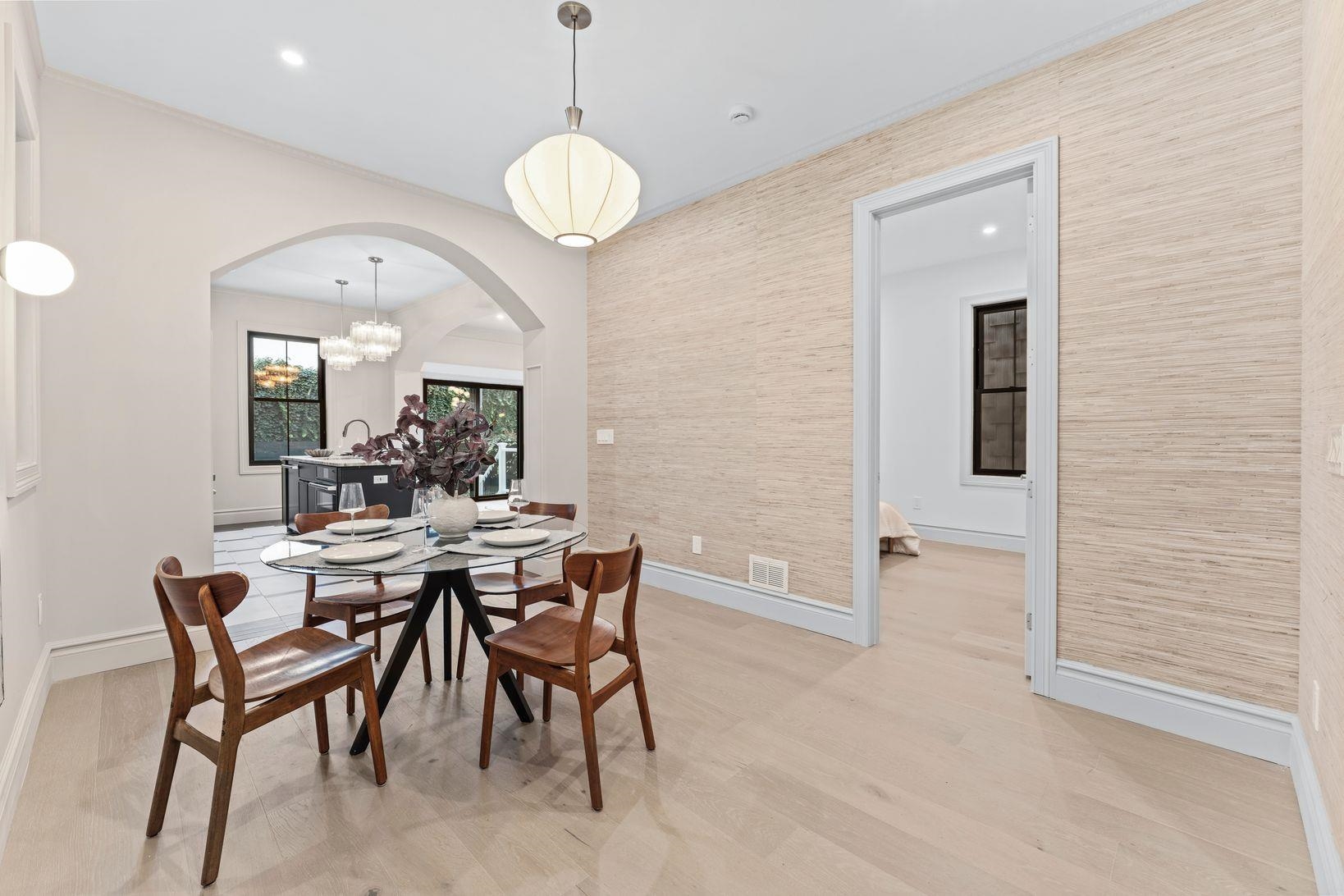 83 Liberty Place, Unit 1 Weehawken, NJ 07086 - Photo 9 of 39 a view of a dining room with furniture