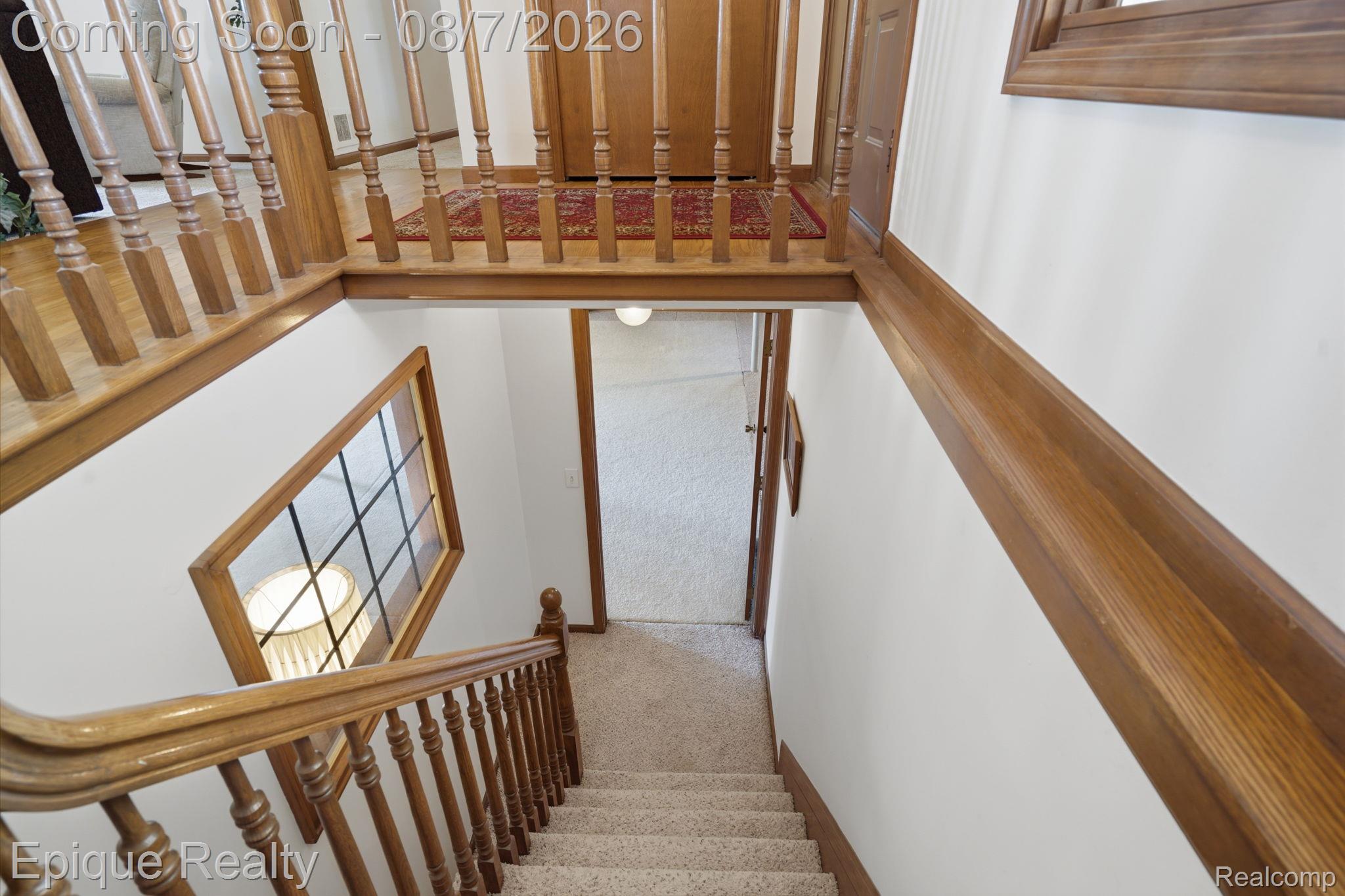 1162 Grandview Drive Rochester, MI 48306 - Photo 19 of 34 CUSTOM STAIRCASE FOR ADDED LIGHT.jpg