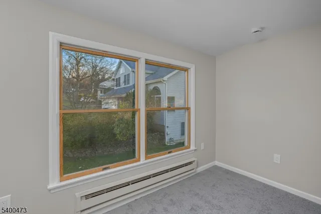 a view of a window in a room