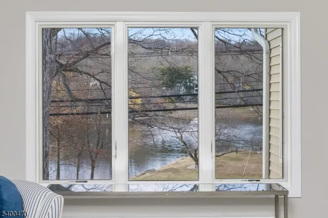 a view of a glass door and a glass door