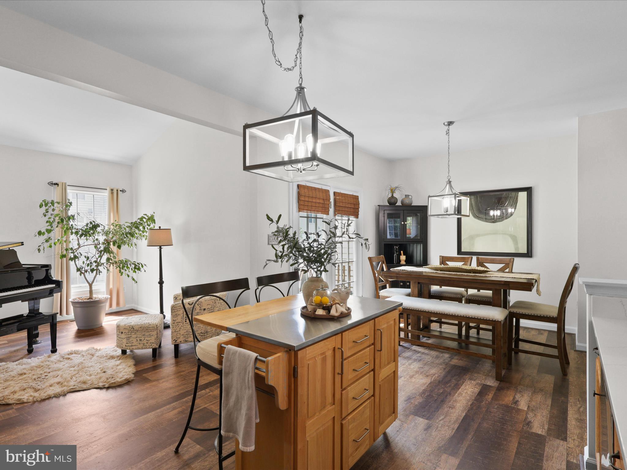 25449 Morse Drive Chantilly, VA 20152 - Photo 11 of 46 a view of a dining room with furniture window and wooden floor