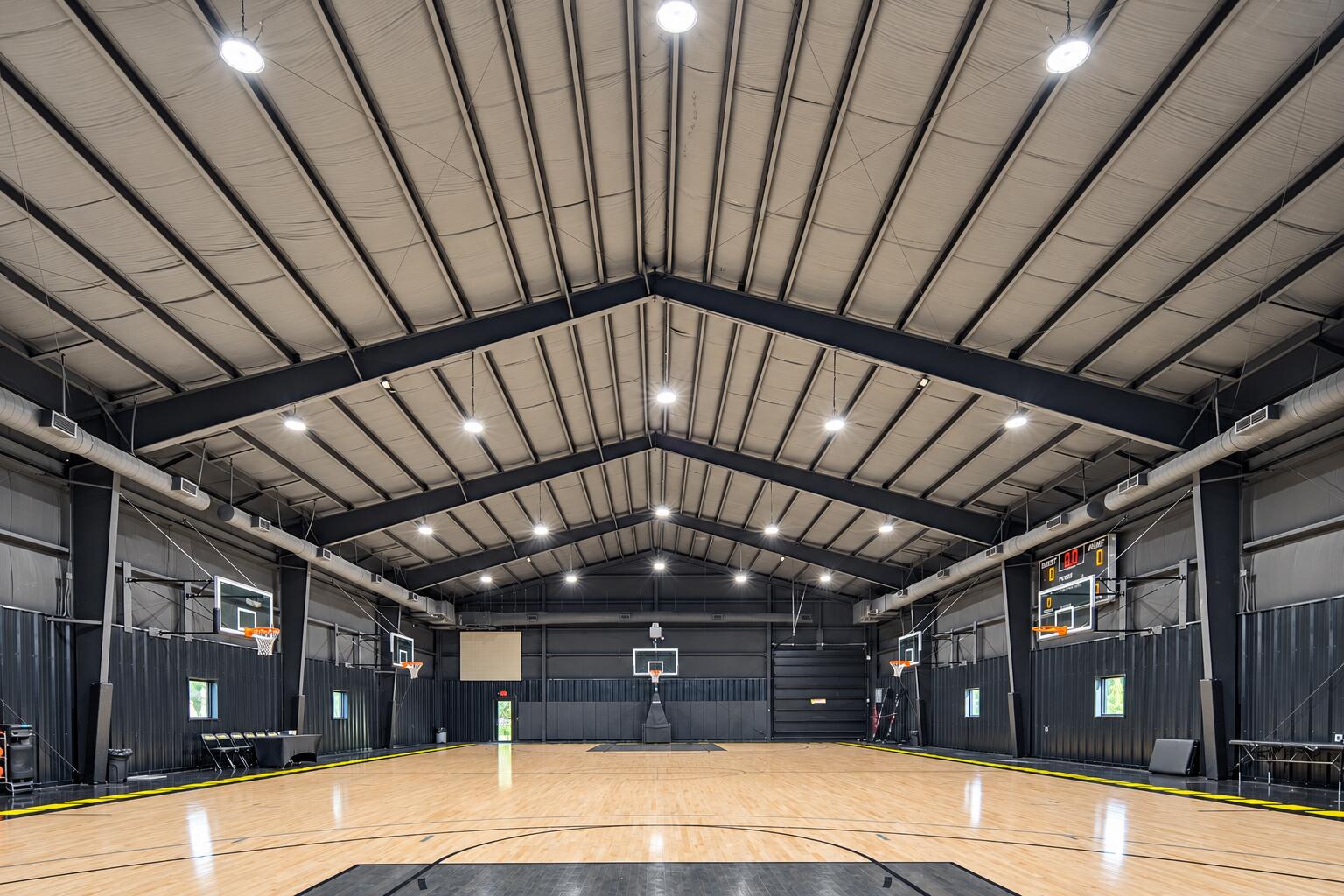 13920 Stirling Road Southwest Ranches, FL 33330 - Photo 70 of 81 Brightened indoor basketball facility