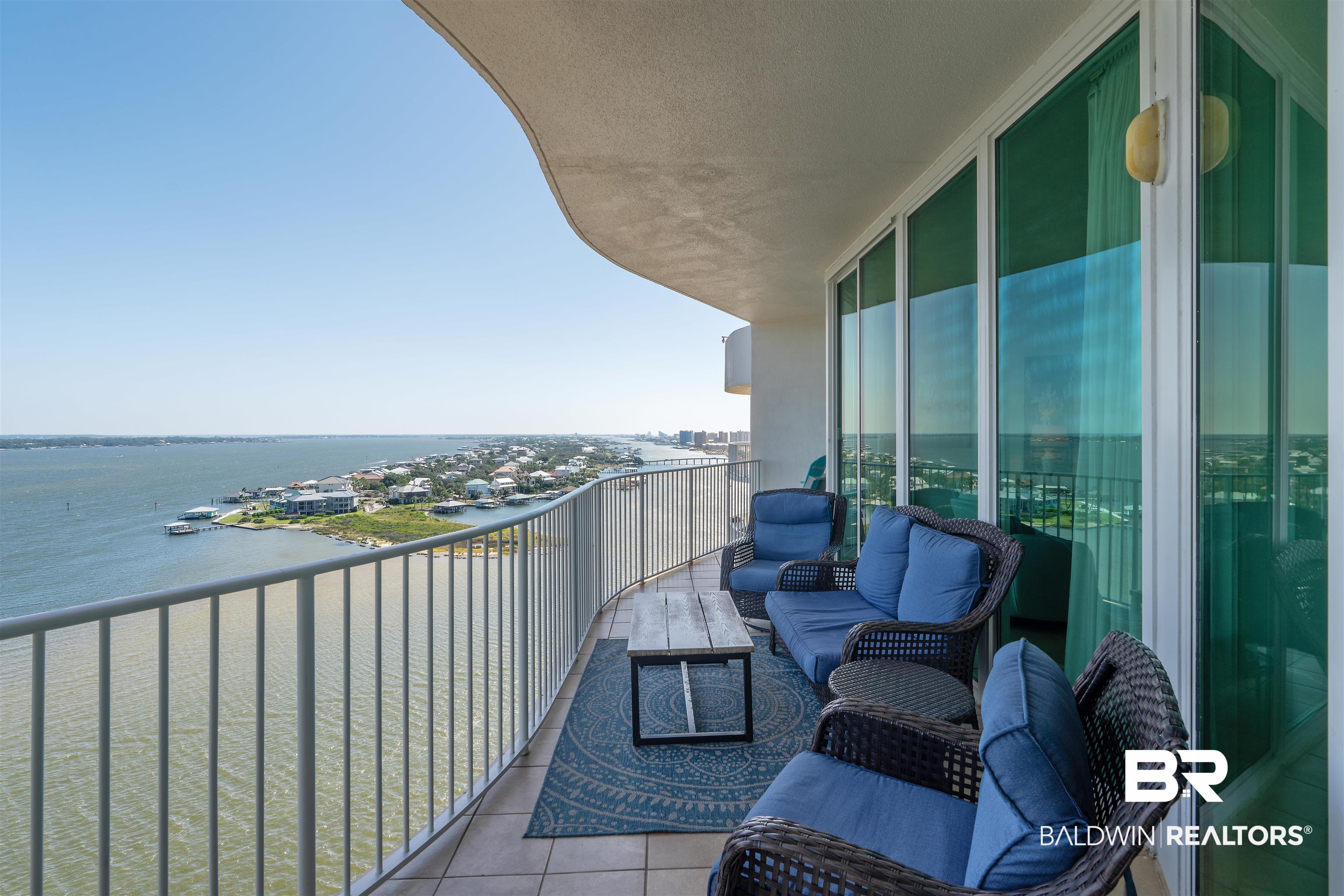 28107 Perdido Beach Boulevard, Unit DPH06 Orange Beach, AL 36561 - Photo 31 of 70 Balcony featuring a water view