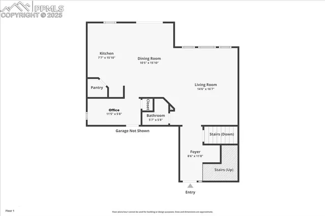 a picture of a room with a floor plan