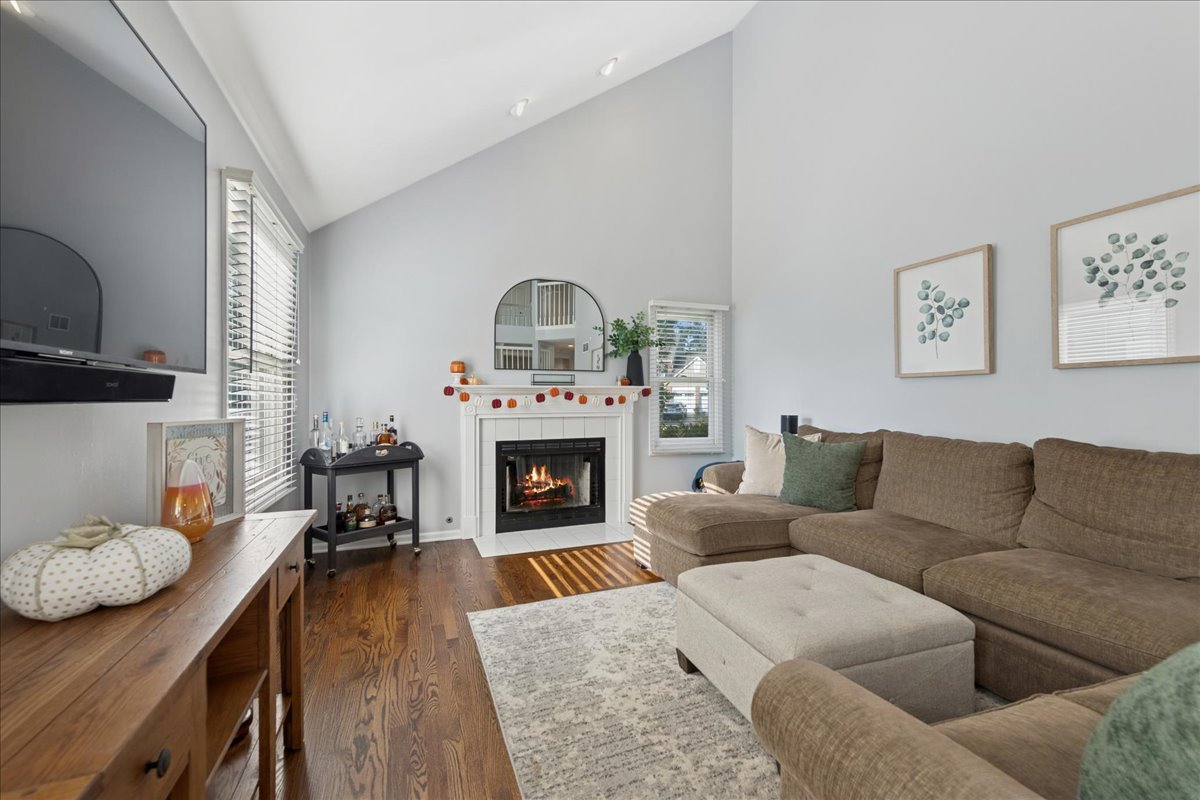 2 Daybreak Ridge Trail Cary, IL 60013 - Photo 12 of 37 a living room with furniture and a fireplace