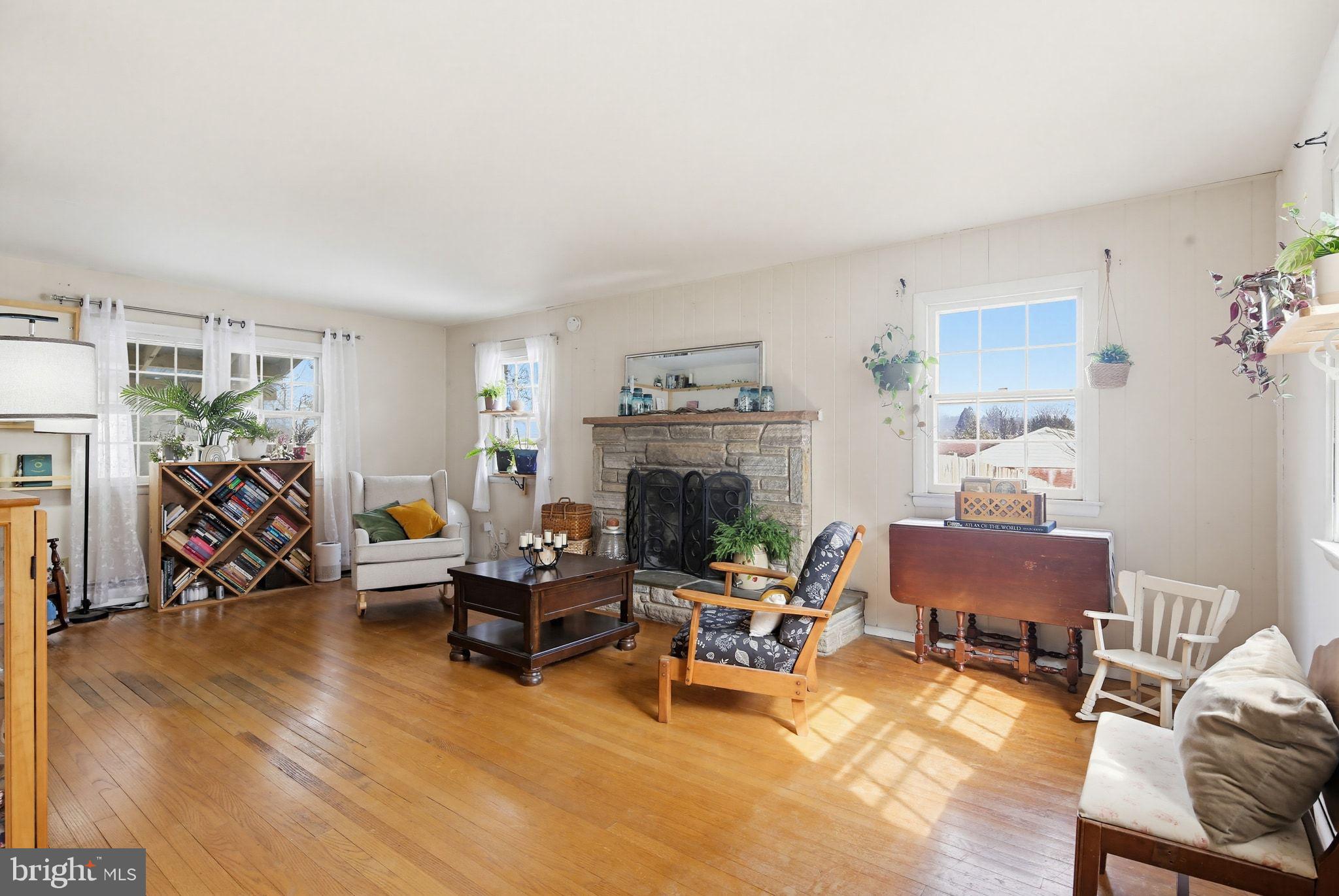 2124 Oaklyn Drive Fallston, MD 21047 - Photo 12 of 33 a living room with furniture and a fireplace