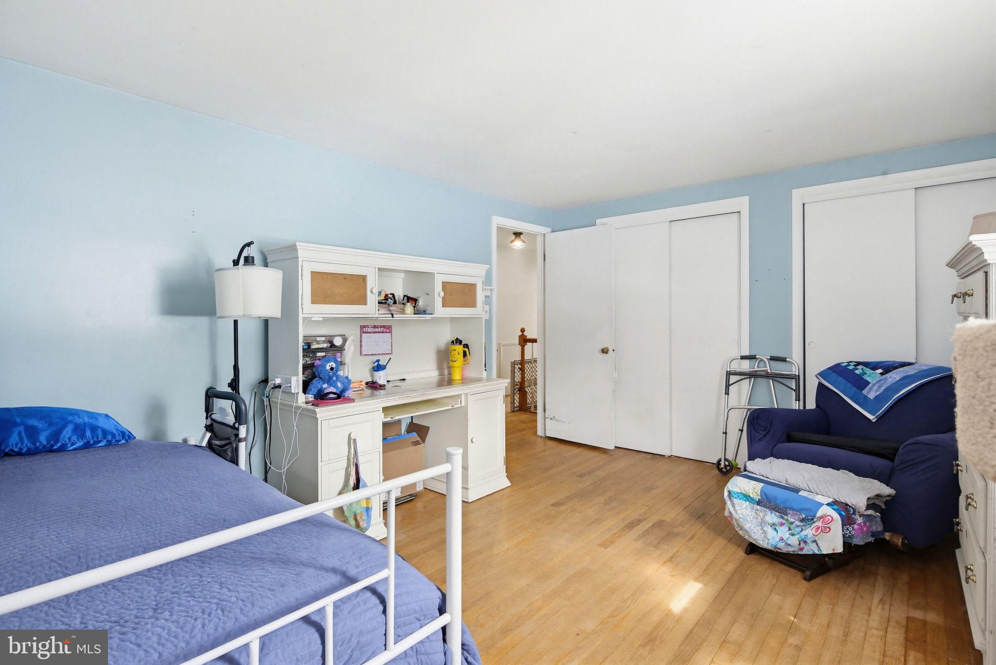 2124 Oaklyn Drive Fallston, MD 21047 - Photo 17 of 33 a bedroom with furniture and a wooden floor