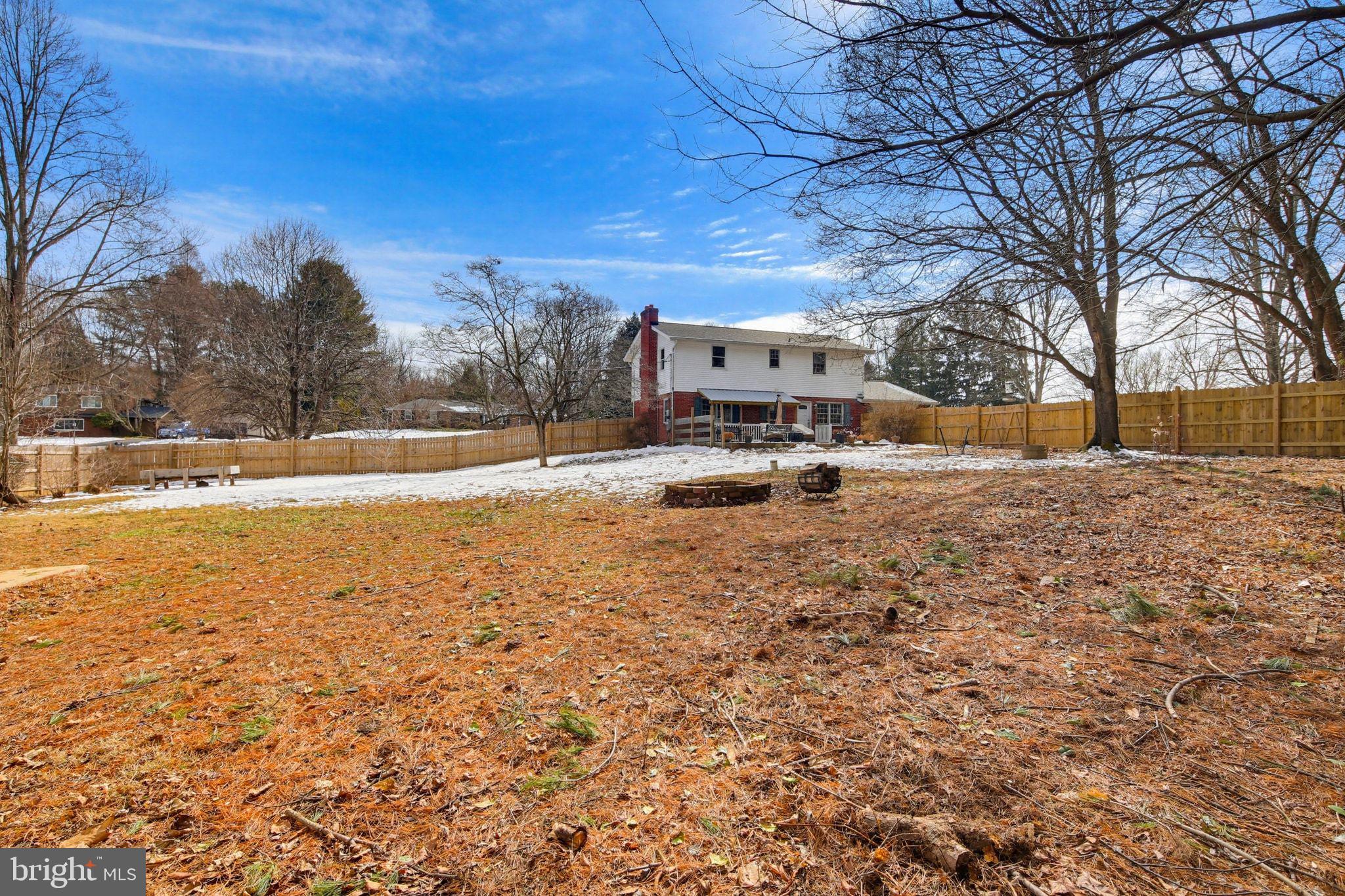 2124 Oaklyn Drive Fallston, MD 21047 - Photo 31 of 33 a view of a yard with snow on the road