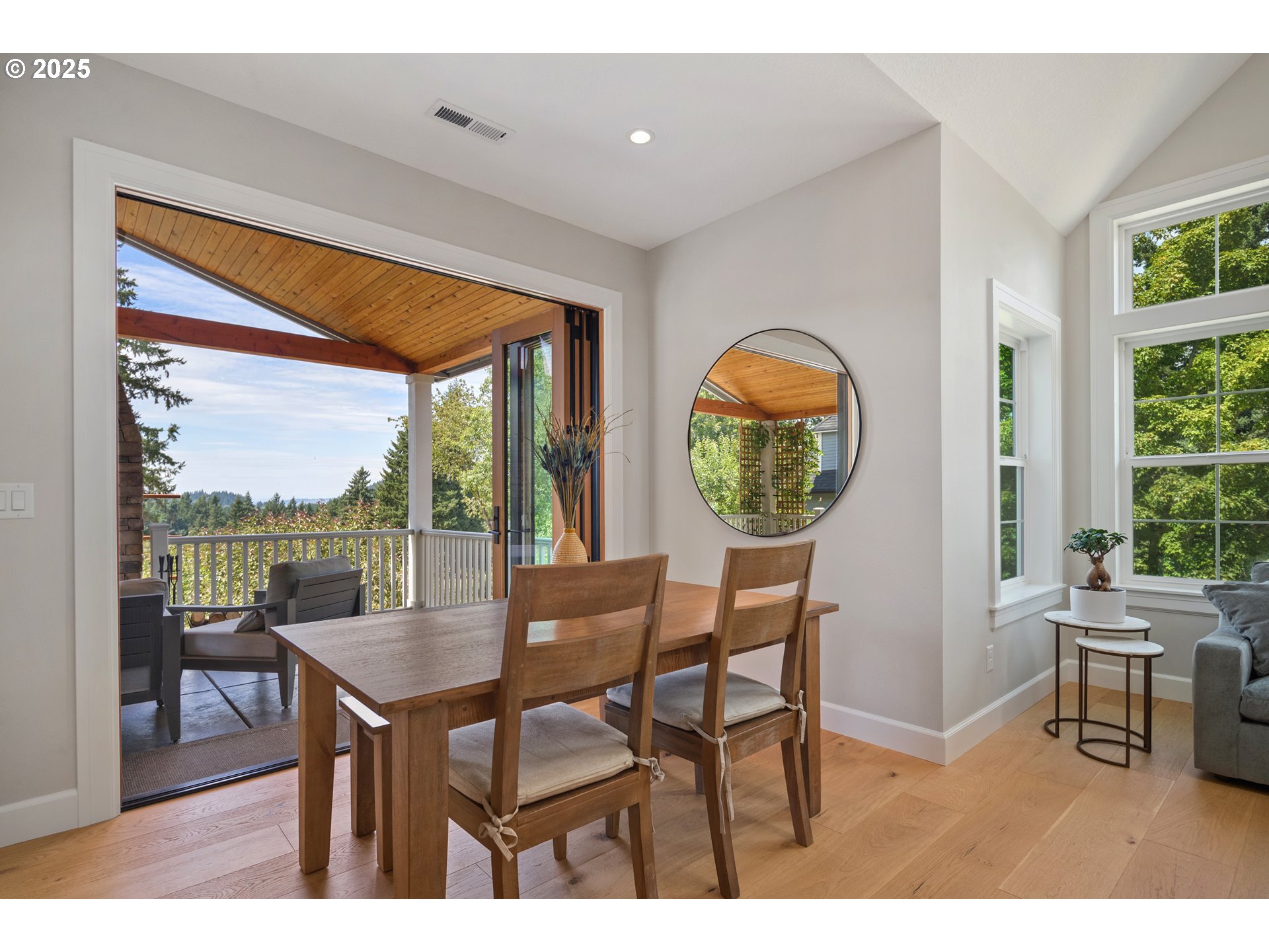 451 South Wilda Road West Linn, OR 97068 - Photo 16 of 47 a dining room with furniture and a floor to ceiling window