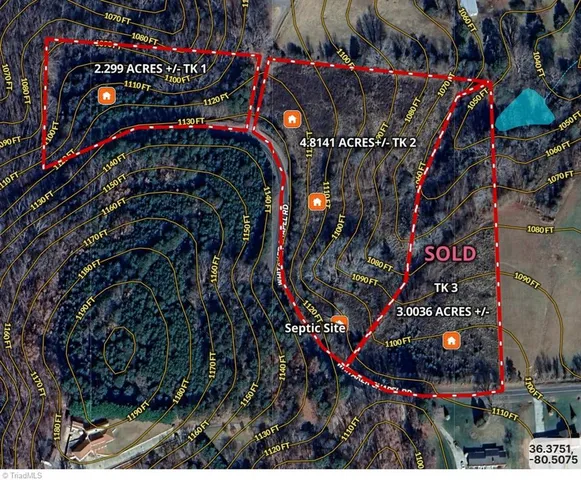 $60,000 | 0 Whitaker Chapel Road, Unit 1, Pilot Mountain, NC 27041