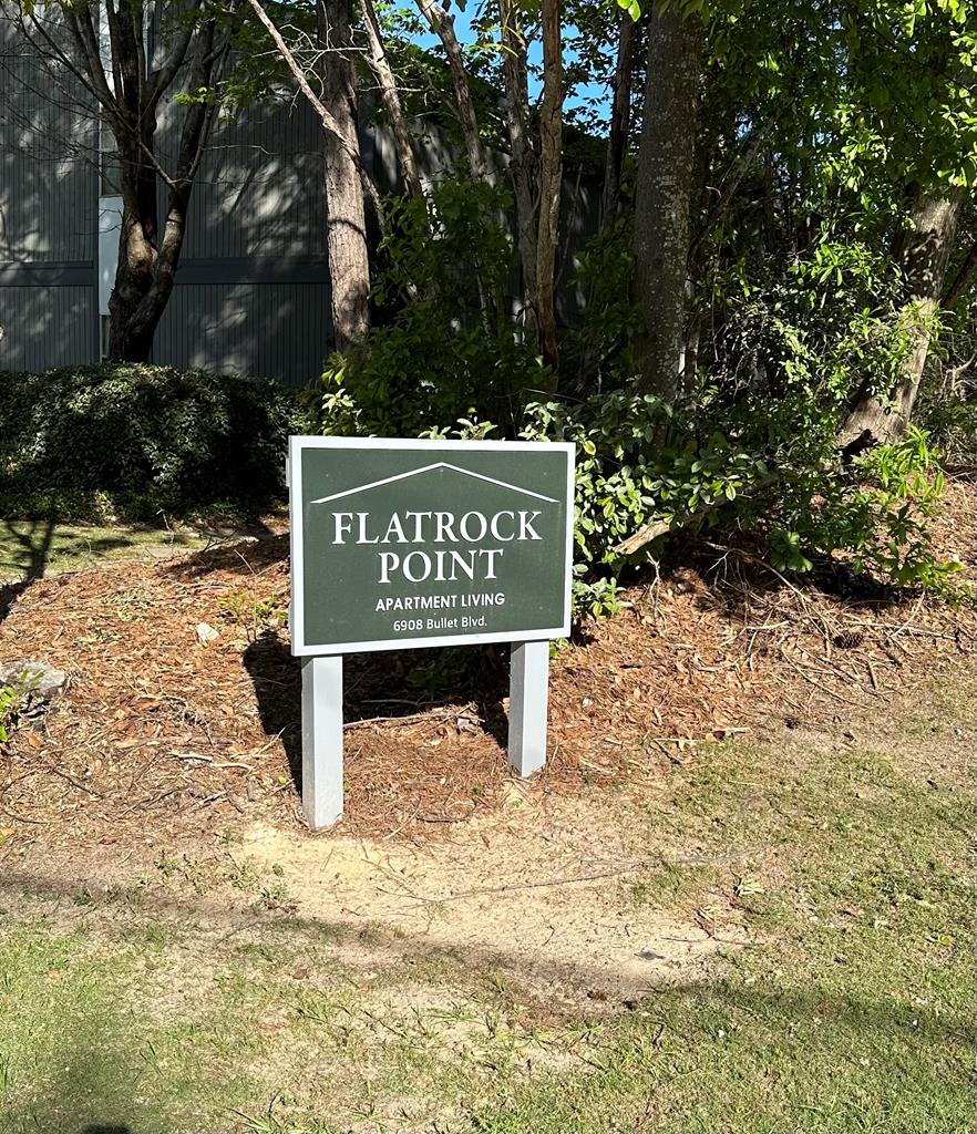 6908 Bullet Boulevard, Unit 7 Columbus, GA 31907 - Photo 3 of 9 a view of sign board