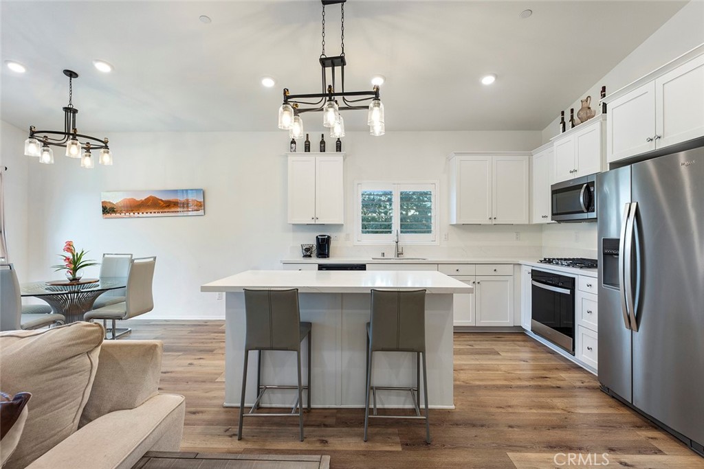 31228 Scrub Jay Road Winchester, CA 92596 - Photo 18 of 43 White Cabinets & Quartz Counter-tops