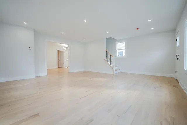 a view of empty room