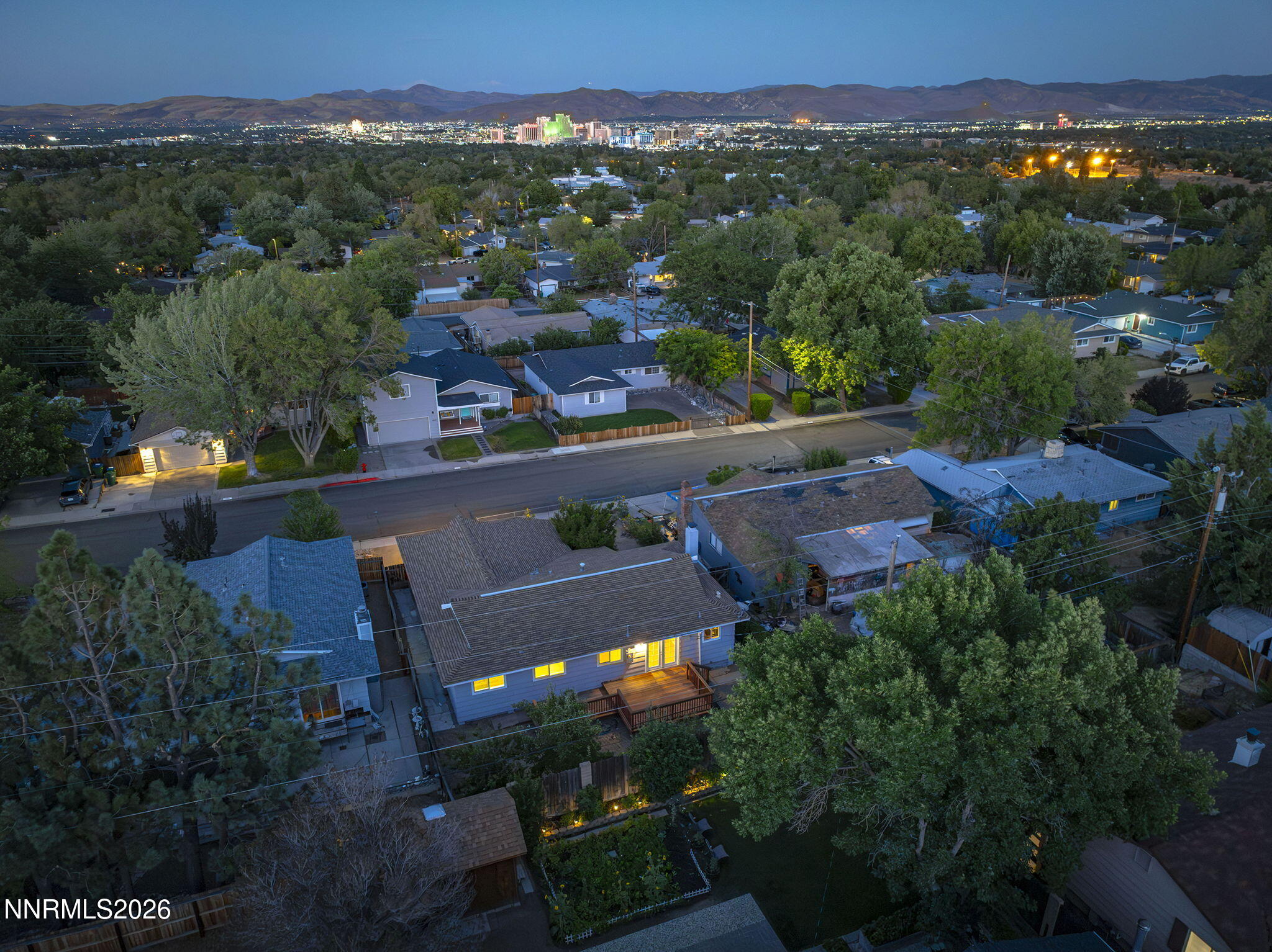 1401 Surf Way Reno, NV 89503 - Photo 2 of 33 an aerial view of residential houses with outdoor space