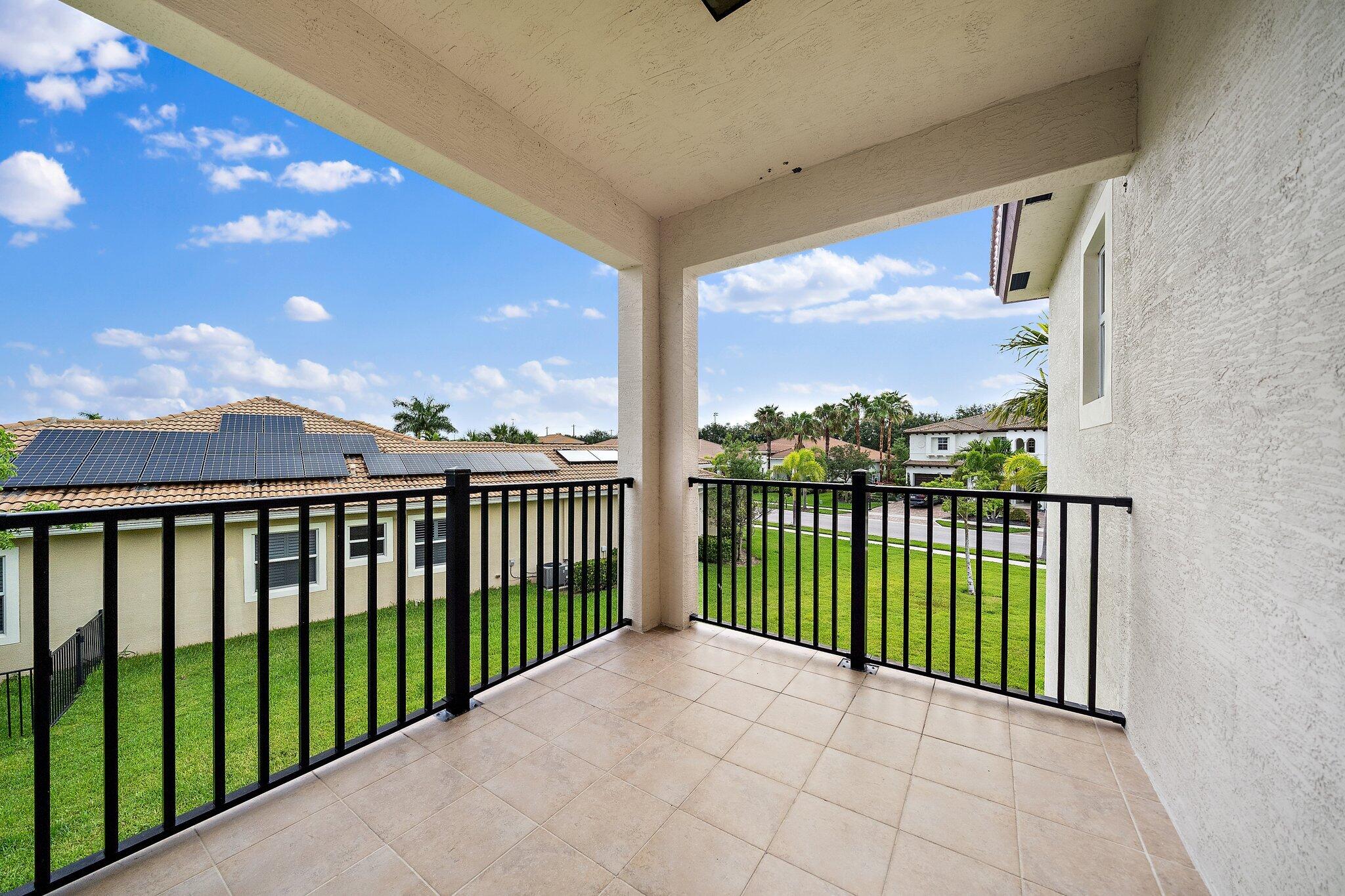 434 Rudder Cay Way Jupiter, FL 33458 - Photo 30 of 52 Primary bedroom nbalcony