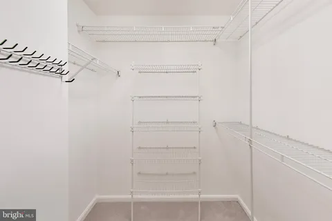 a view of walk in closet