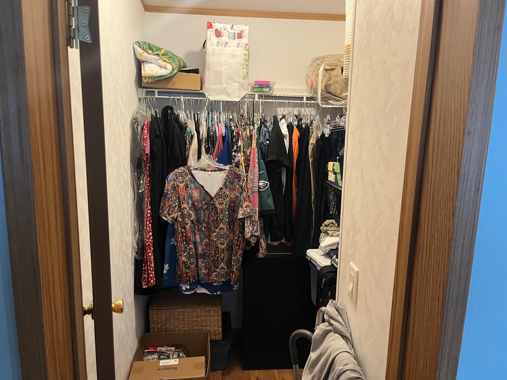 1402 South Rte 9 Cape May Court House, NJ 08210 - Photo 13 of 18 a view of walk in closet with clothes and shoes