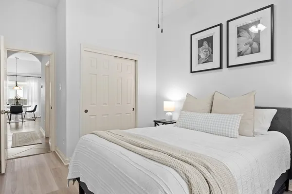 a backyard of a house