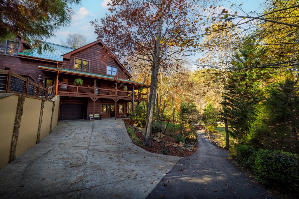 60 Ford Road Dahlonega, GA 30533 - Photo 42 of 59 a view of a house with a yard