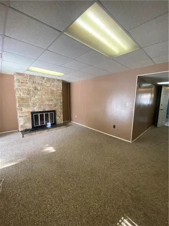 a close view of washer and dryer