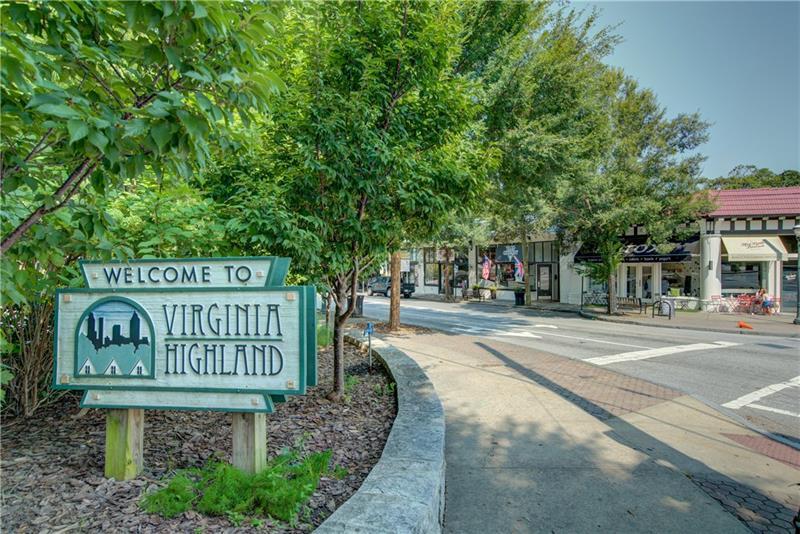 993 Highland View Northeast Atlanta, GA 30306 - Photo 44 of 54 a sign board with parking space