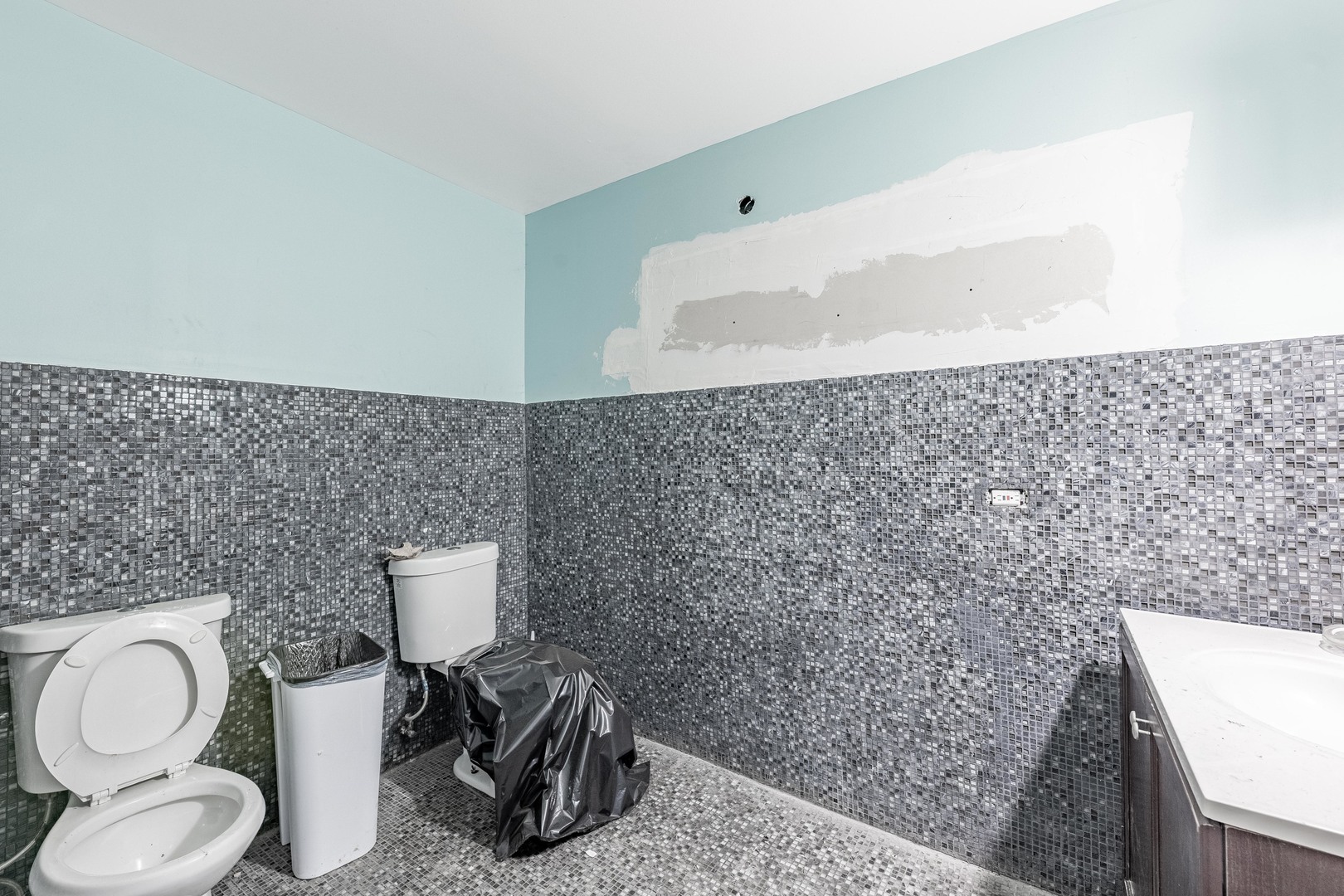 1638 South Pulaski Road Chicago, IL 60623 - Photo 21 of 22 a bathroom with a toilet and a sink