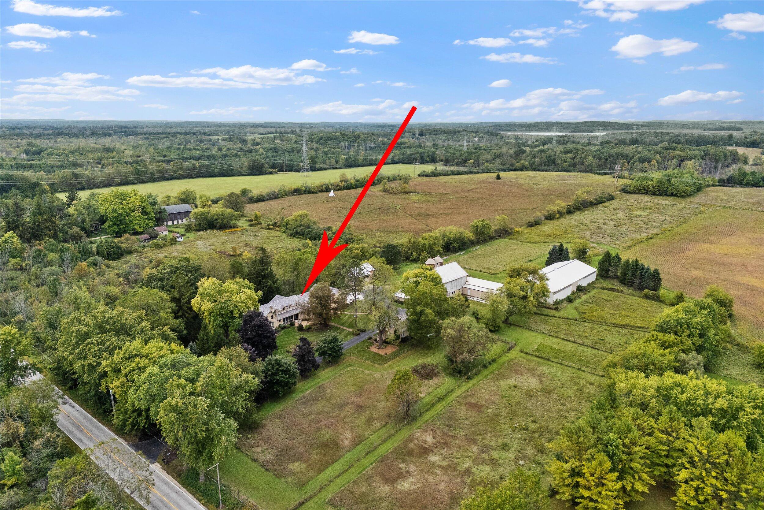 7918 Pleasant Valley Road Saukville, WI 53080 - Photo 104 of 117 Aerial