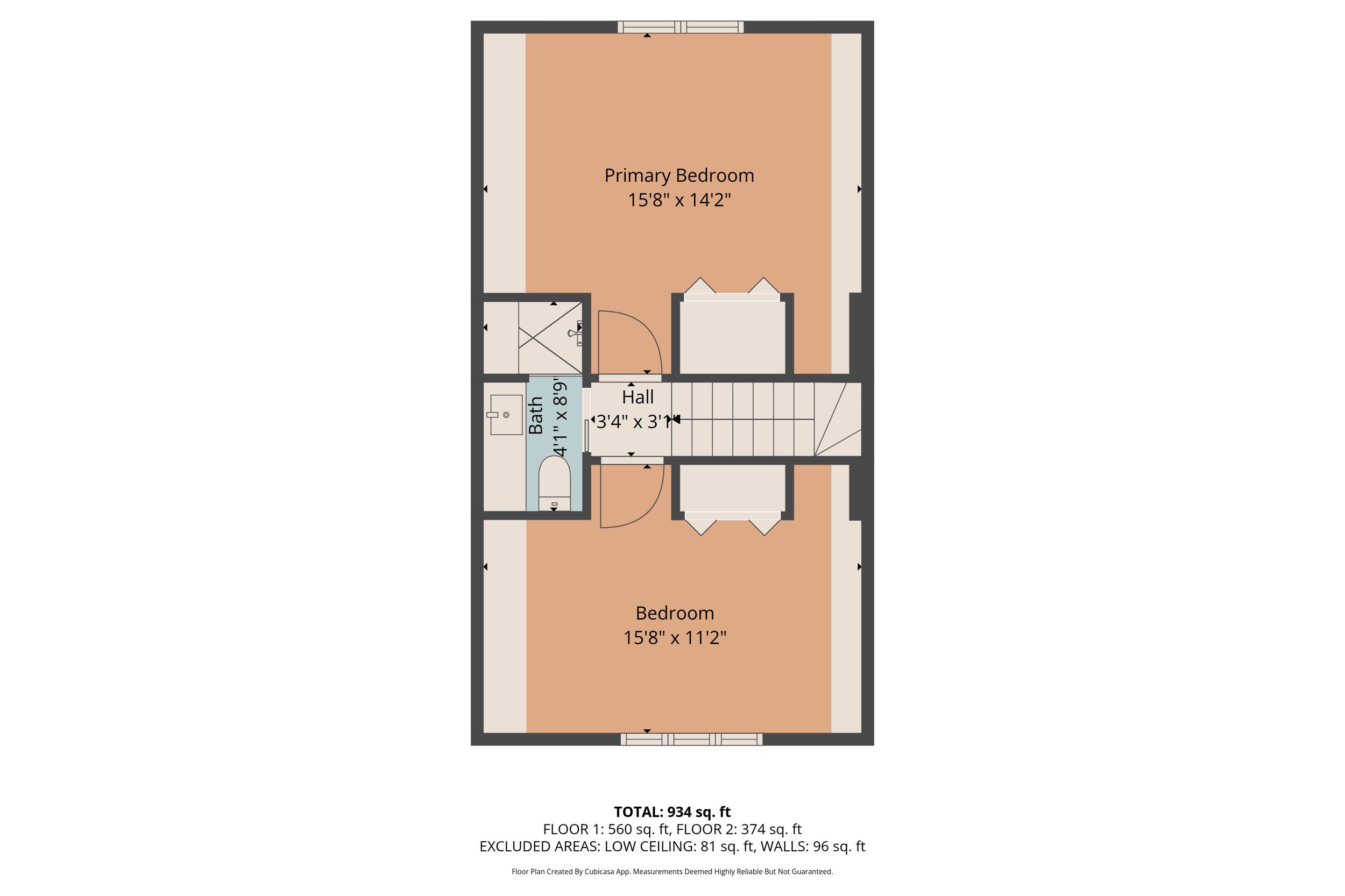7918 Pleasant Valley Road Saukville, WI 53080 - Photo 112 of 117 Carriage House Upper Level w Dimensions