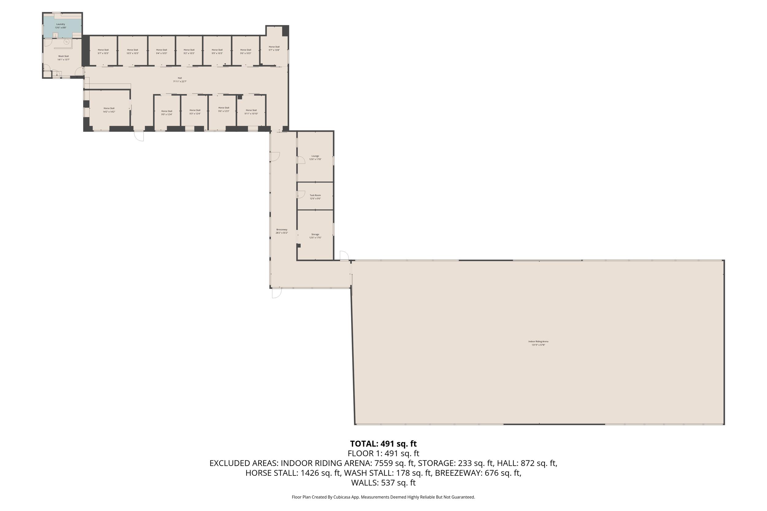 7918 Pleasant Valley Road Saukville, WI 53080 - Photo 116 of 117 Horse StallsBreezewayRiding Arena w Dime
