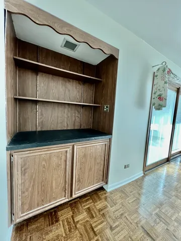 a view of front door