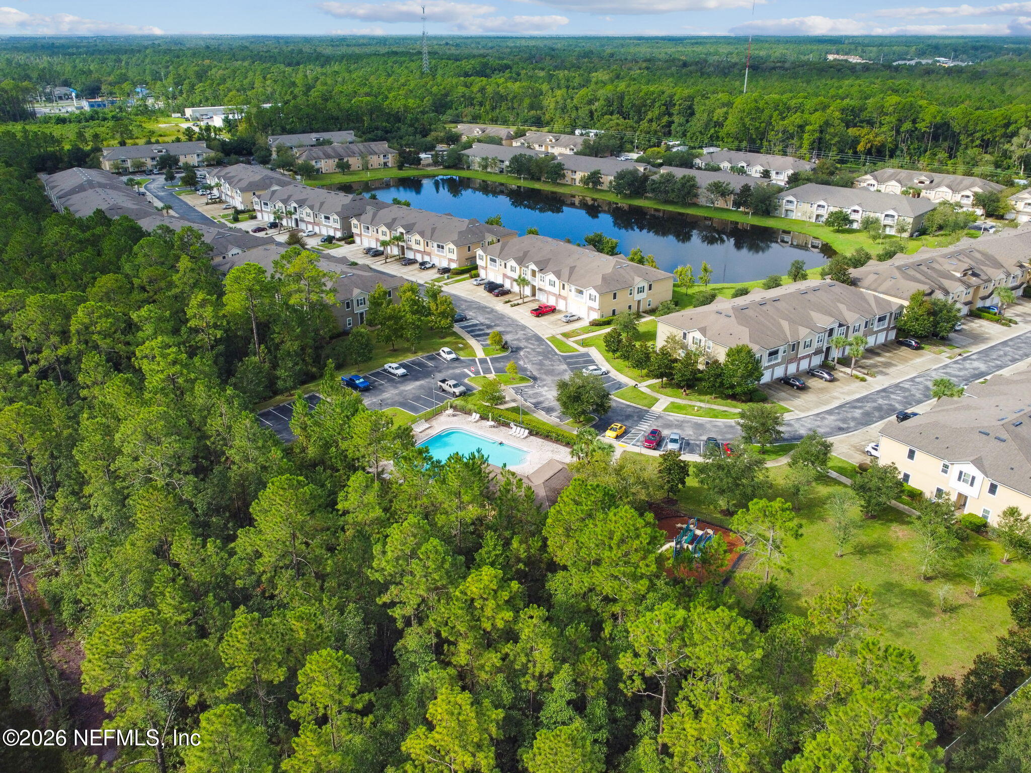 2113 Golden Lake Loop St. Augustine, FL 32084 - Photo 46 of 50 a view of a lake with a city
