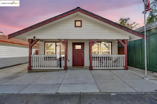 a view of a porch