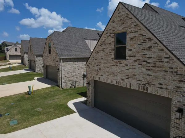 a aerial view of a house