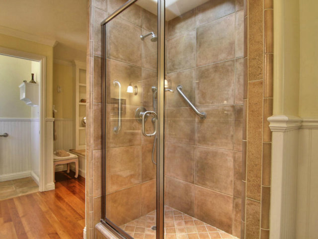 25064 Hatton Road Carmel, CA 93923 - Photo 21 of 25 a bathroom with a shower and a sink