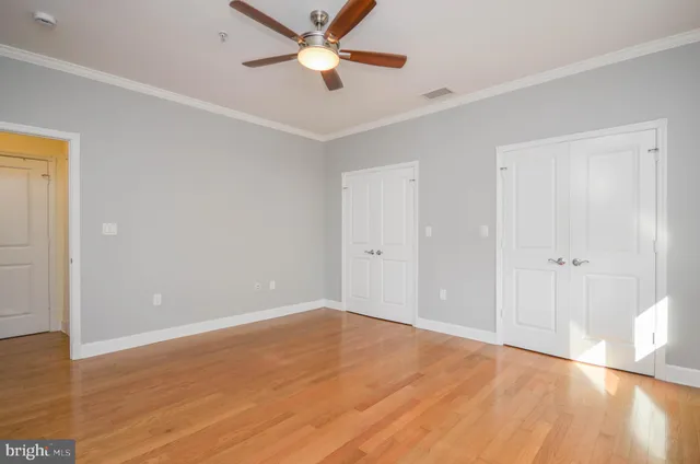 wooden floor in an empty room