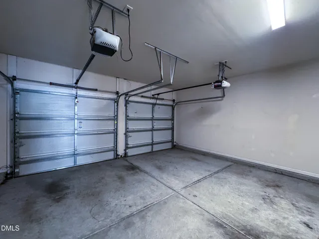 a view of a room with an empty space