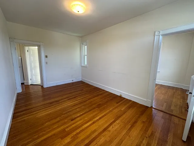 wooden floor in an empty room
