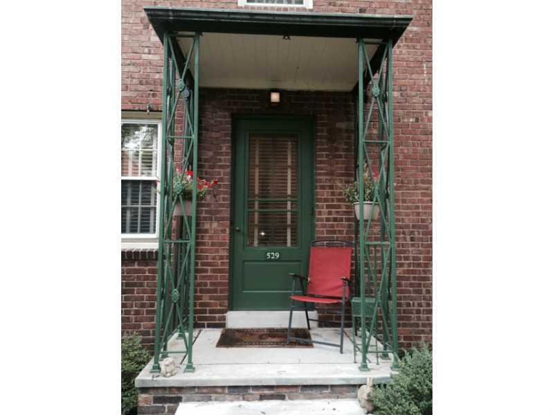 529 Bigham Road Pittsburgh, PA 15211 - Photo 14 of 14 Exterior Front. Covered Porch Area looks into Courtyard