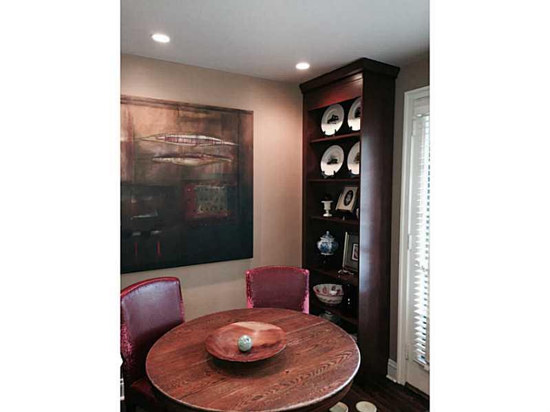 529 Bigham Road Pittsburgh, PA 15211 - Photo 6 of 14 Dining Room. Built In Bookcases which match Kitchen Cabinetry French Doors lead to Balcony at Rear