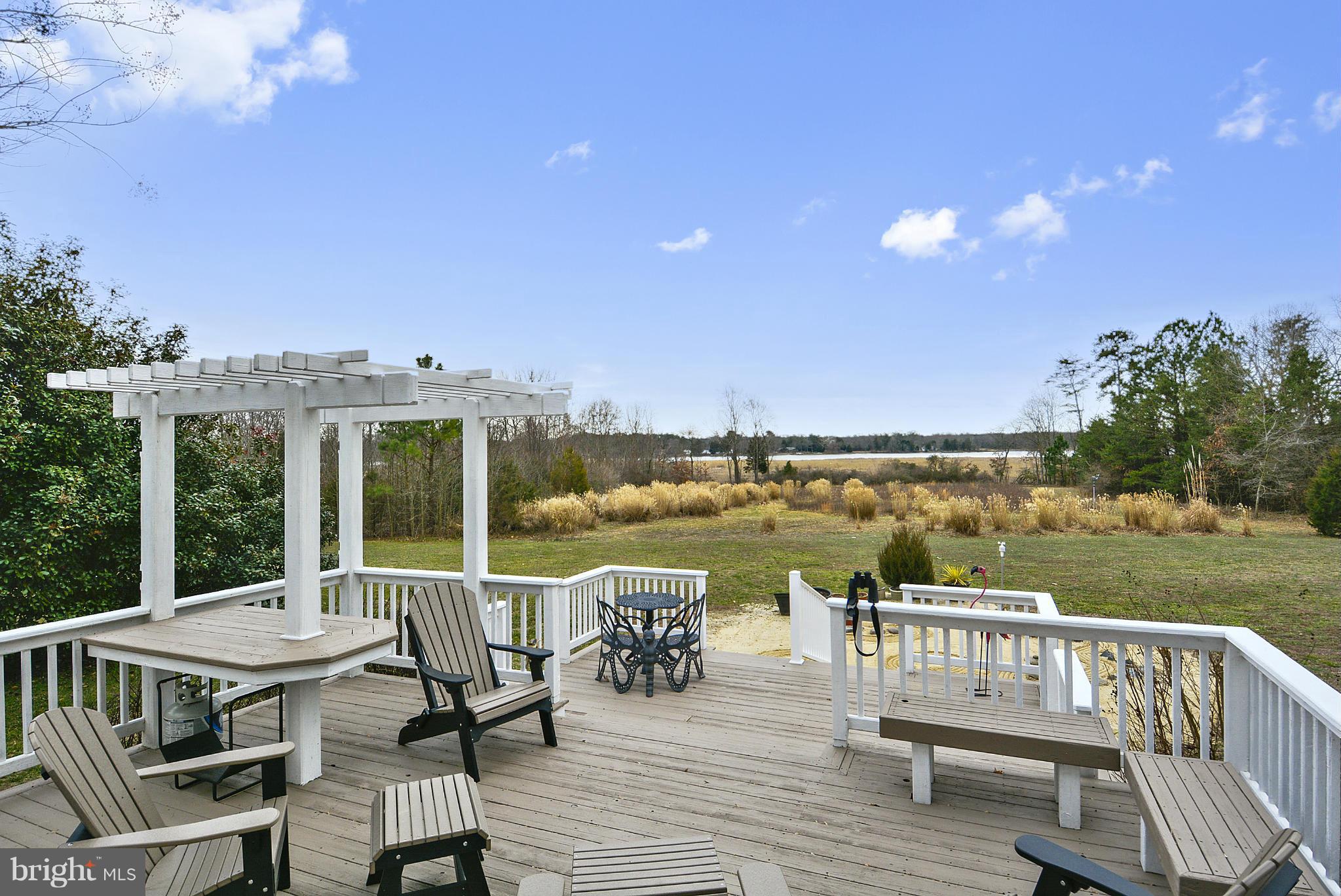 8770 Marsh View Road Easton, MD 21601 - Photo 3 of 30 Multi-level deck overlooks marsh and river