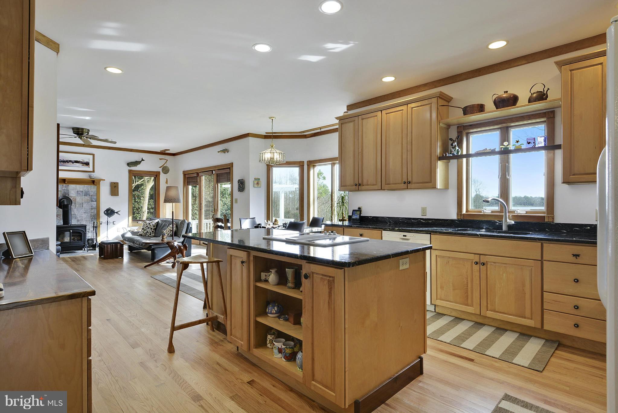 8770 Marsh View Road Easton, MD 21601 - Photo 7 of 30 Kitchen w/island, granite