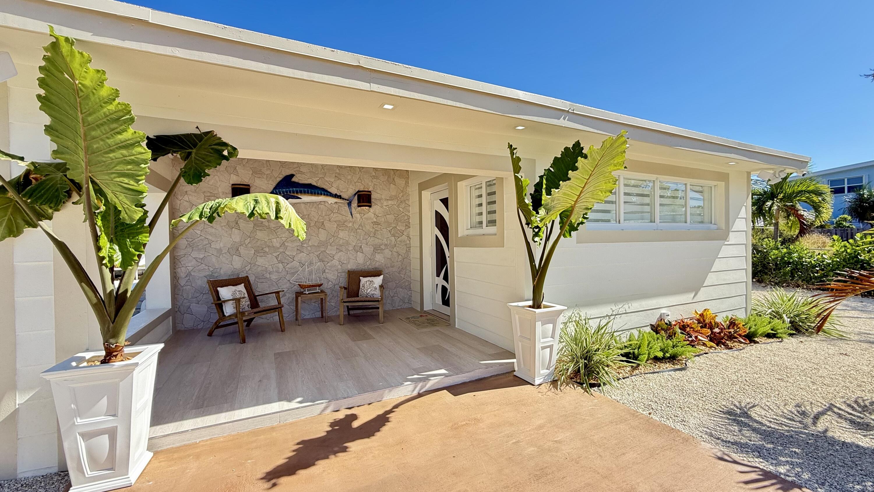 a view of outdoor space with seating area