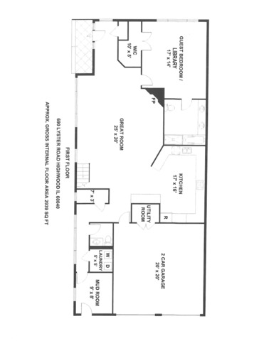 690 Lyster Road Highwood, IL 60040 - Photo 24 of 25 a picture of a wall with a white wall