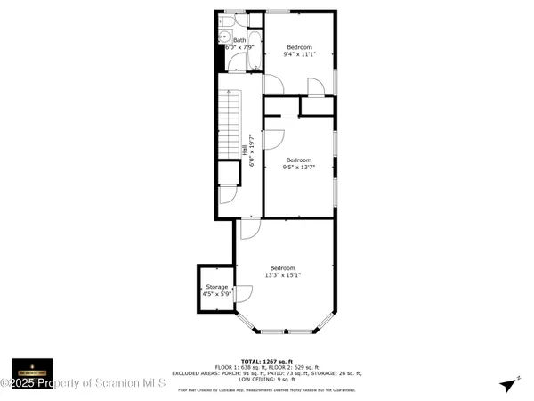 $1,500 | 1703 Monsey Avenue, Scranton, PA 18509