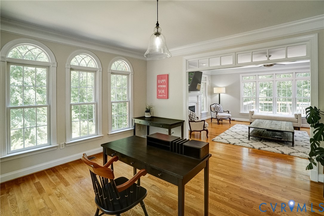 1295 Hermitage Road Manakin-Sabot, VA 23103 - Photo 23 of 55 a living room with furniture and a large window