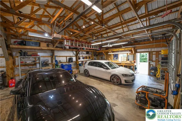 a car parked in a parking lot