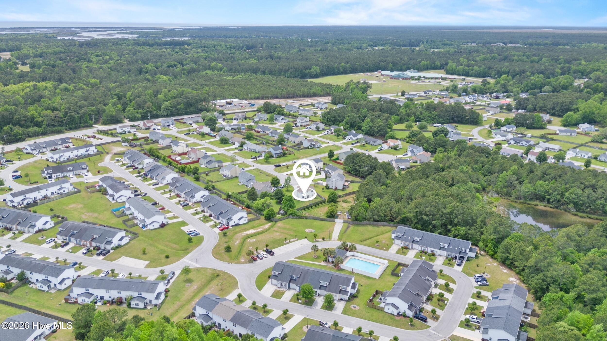 316 Mann Street Hubert, NC 28539 - Photo 53 of 54 53_drone